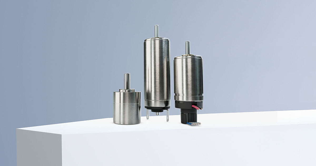 New DC-motors from the GXR and SXR families