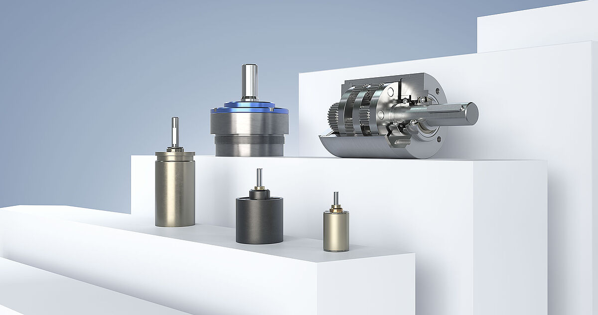 Small gearboxes from FAULHABER