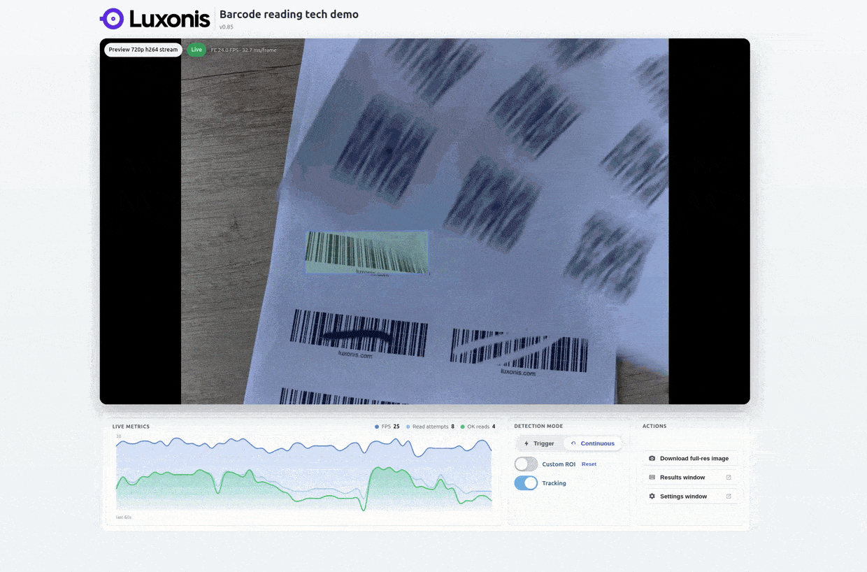 Barcode & Label Reading